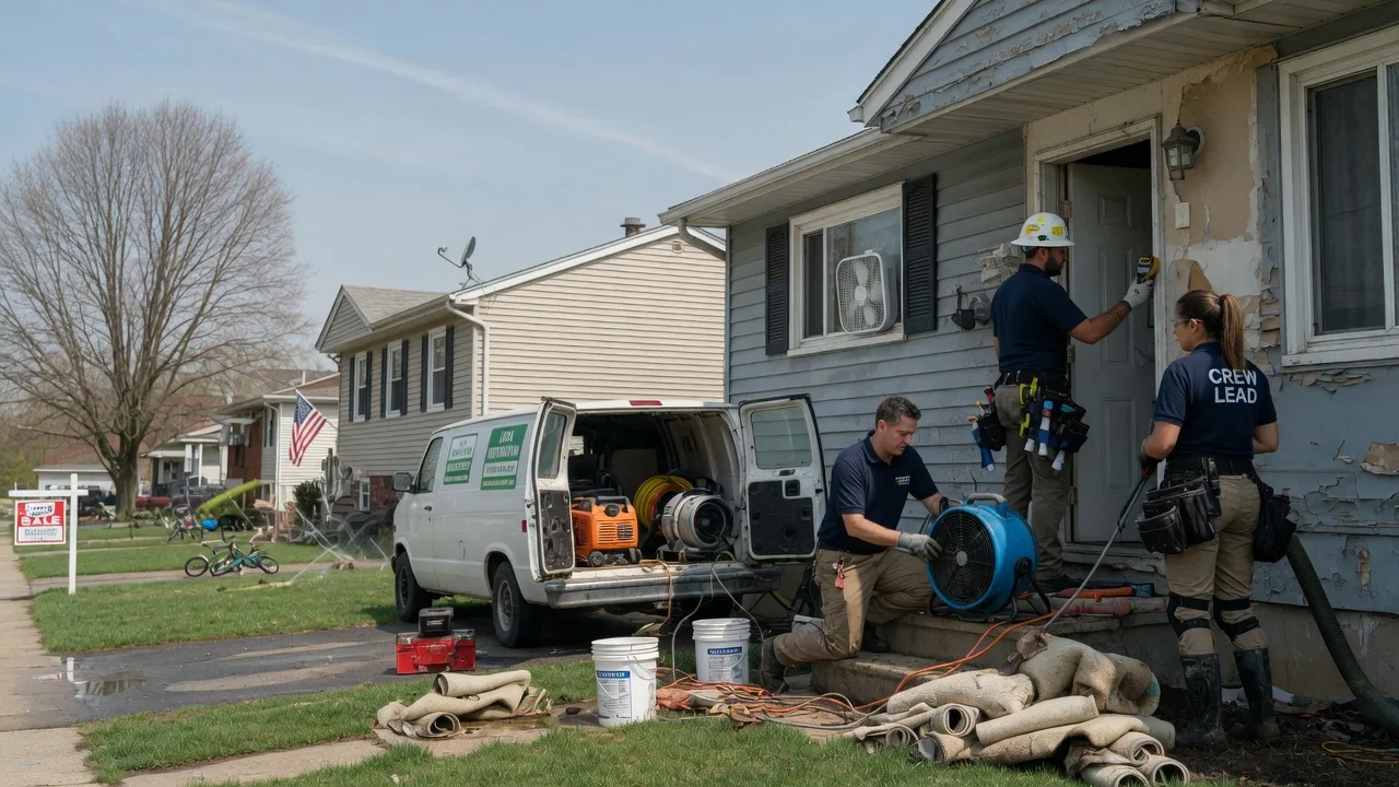 Flood Cleanup in Irene, TX near me